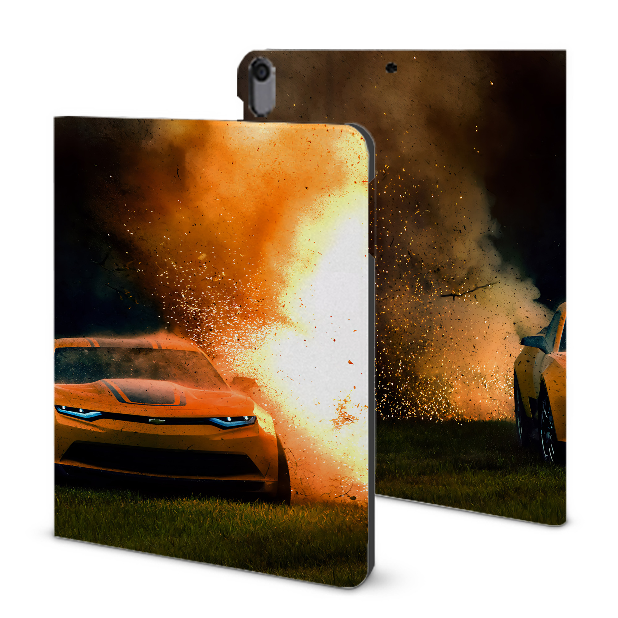（画像用） Transformers トランスフォーマー IPad ケース ブック型 PUレザー TPU 耐衝撃 軽量 薄型 ペン収納なし 全面保護 IPad 各モデル対応